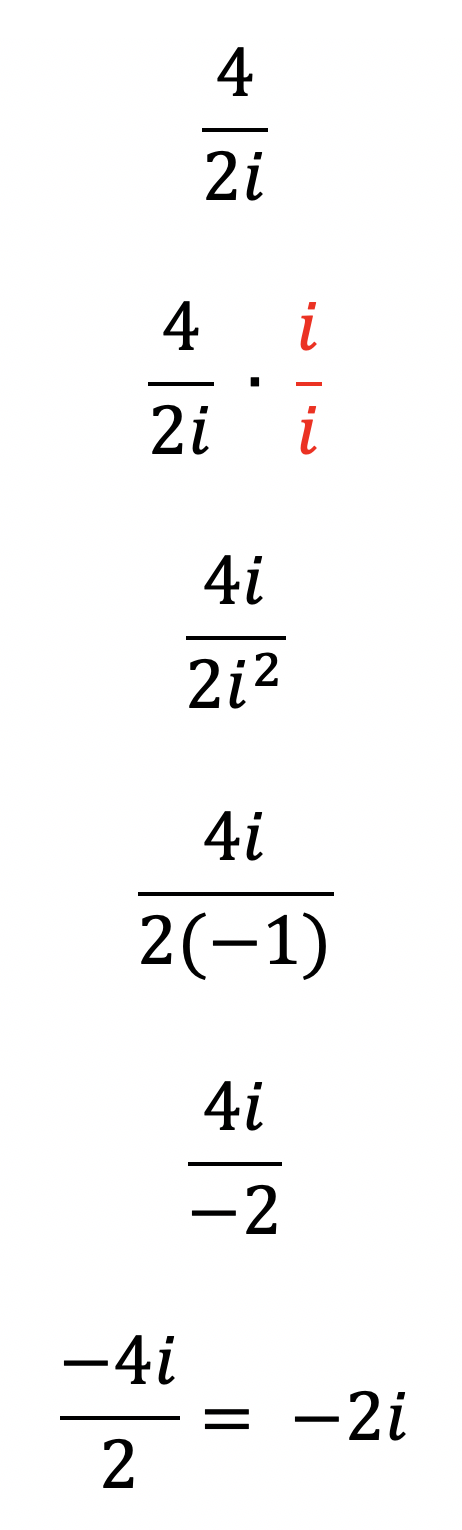 Rationalizing Complex Numbers