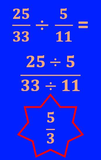 dividing fractions