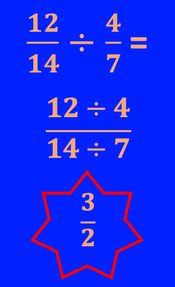 dividing fractions